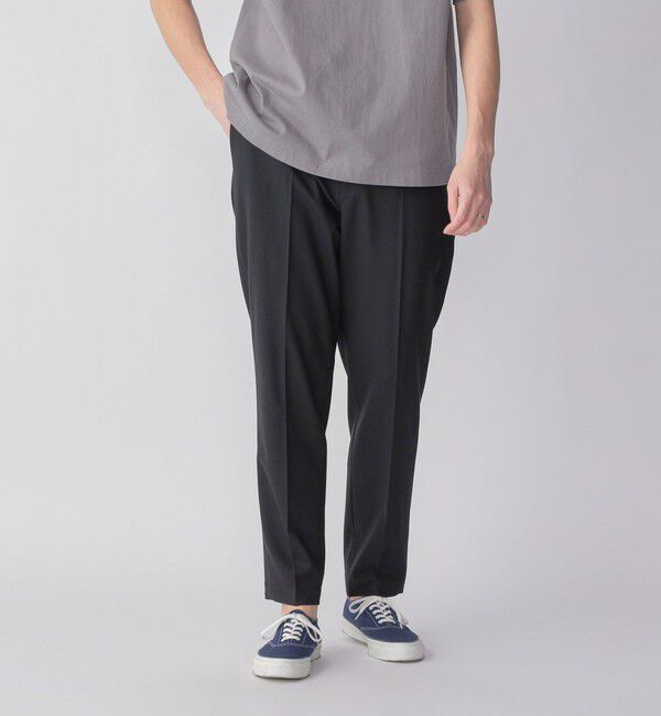 SHIPS「SHIPS:〈手洗い可能〉トロピカルウール 2WAYストレッチ パンツ (セットアップ対応)」|スラックス|