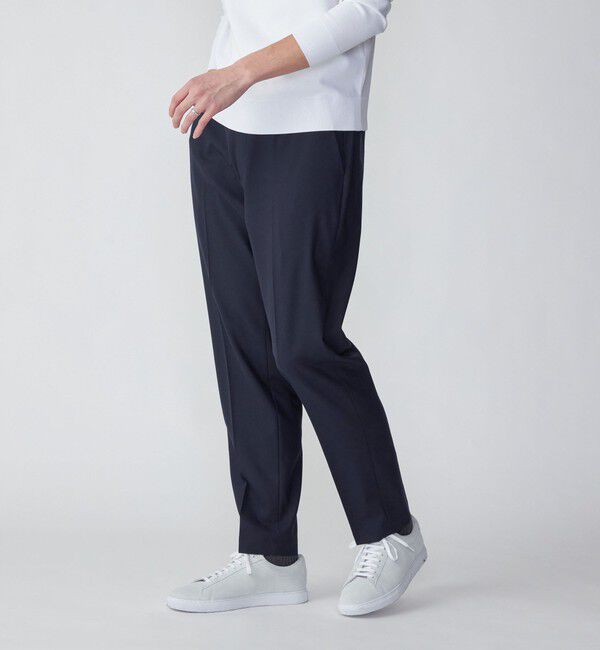 SHIPS「SHIPS:〈手洗い可能〉トロピカルウール 2WAYストレッチ パンツ (セットアップ対応)」|スラックス|