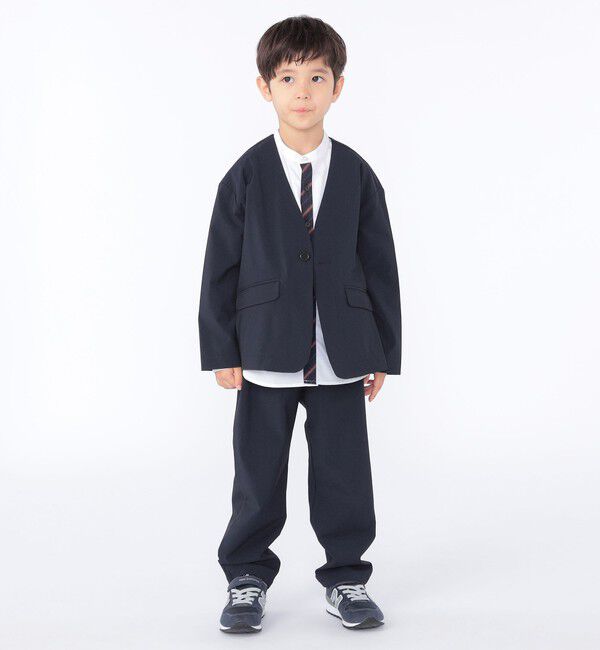 SHIPS KIDS「SHIPS KIDS:100～130cm /〈多機能〉ネイビー ストレッチ パンツ」|その他|