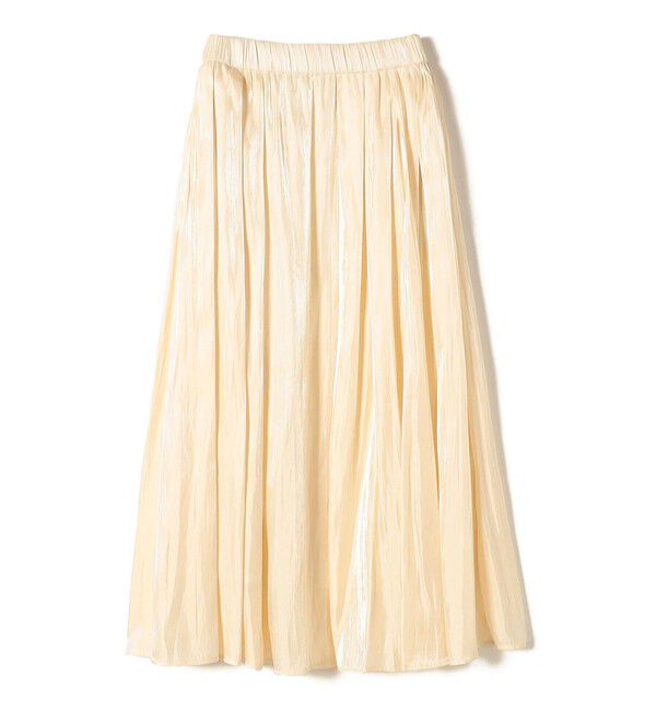 SHIPS Colors 「SHIPS Colors:〈洗濯機可能〉シャイニー ギャザー スカート」|スカート|