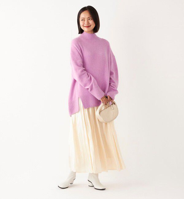 SHIPS Colors 「SHIPS Colors:〈洗濯機可能〉シャイニー ギャザー スカート」|スカート|