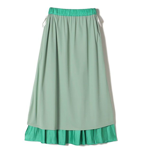 SHIPS Colors 「SHIPS Colors:〈洗濯機可能〉シャイニー ギャザー スカート」|スカート|