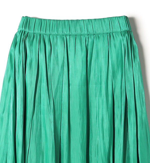 SHIPS Colors 「SHIPS Colors:〈洗濯機可能〉シャイニー ギャザー スカート」|スカート|