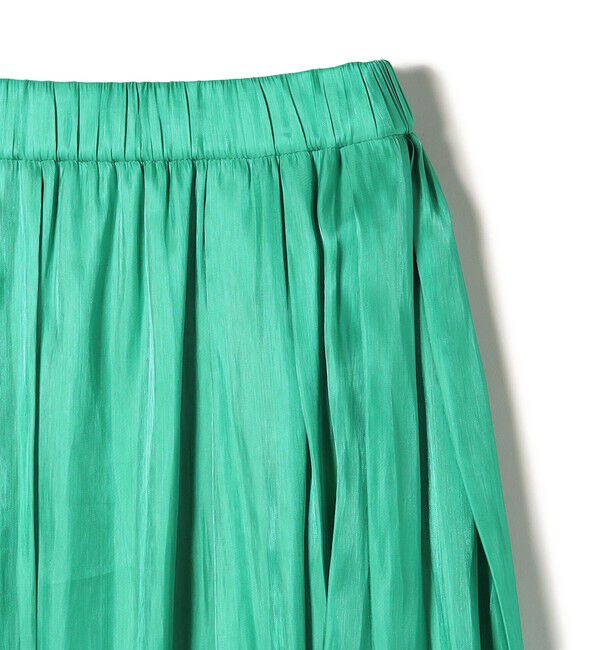 SHIPS Colors 「SHIPS Colors:〈洗濯機可能〉シャイニー ギャザー スカート」|スカート|