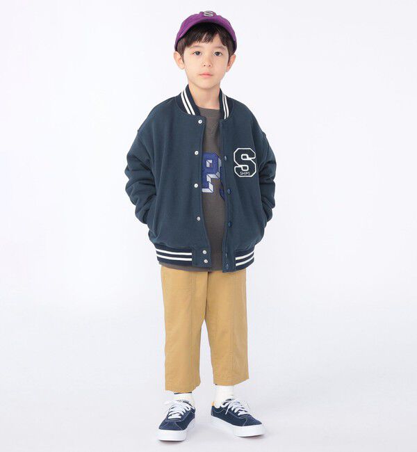 SHIPS KIDS「SHIPS KIDS:100～130cm / ワイド クロップド パンツ」|その他|