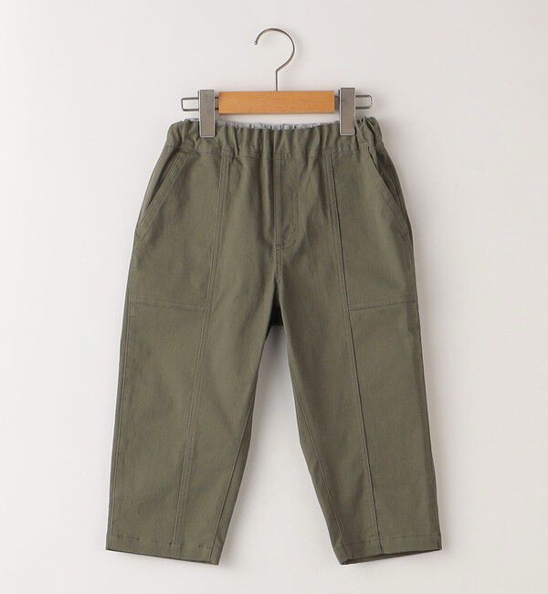 SHIPS KIDS「SHIPS KIDS:100～130cm / ワイド クロップド パンツ」|その他|