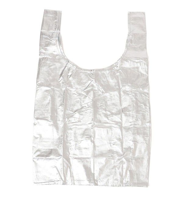 SHIPS Days「BAGGU:スタンダード メタリック」|エコバッグ|シルバー