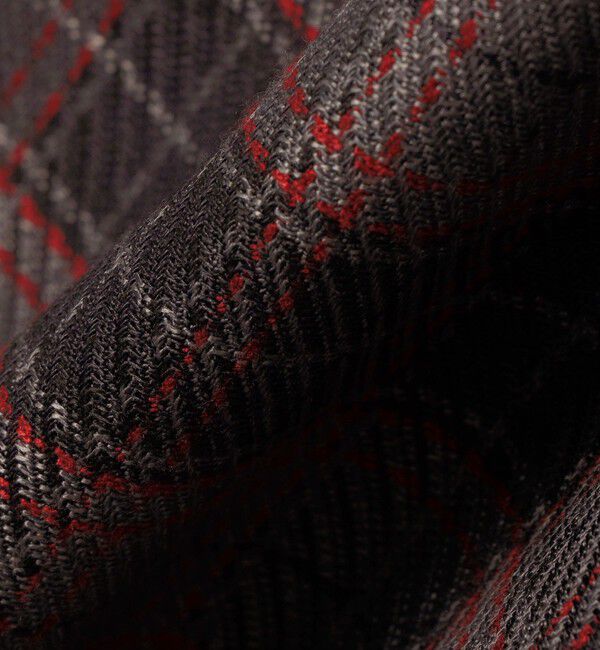 quaranciel「quaranciel:〈手洗い可能〉チェック シェイプ ワンピース」|ワンピース|