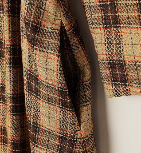 quaranciel「quaranciel:〈手洗い可能〉チェック シェイプ ワンピース」|ワンピース|