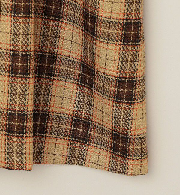 quaranciel「quaranciel:〈手洗い可能〉チェック シェイプ ワンピース」|ワンピース|