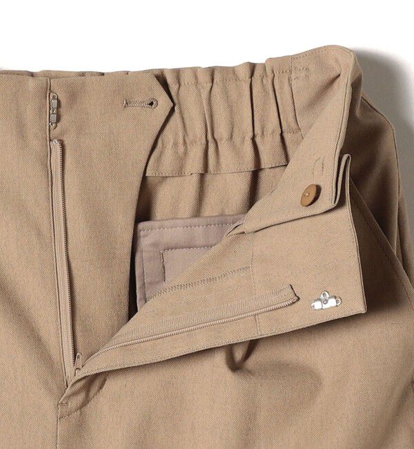 SHIPS for women「〈手洗い可能 〉ドライオックス フロント タック ストレート パンツ 25SS」|その他|