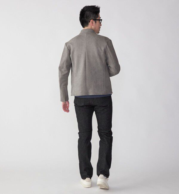 SHIPS「SHIPS: オイカワデニム 5ポケット テーパード デニムパンツ 24SS 〈ブラック〉」|チノ|