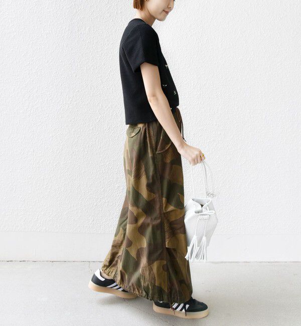 SHIPS for women「【WEB限定】〈手洗い可能〉ハイツイスト コットン ビジュー カノコ ニット」|プルオーバー|