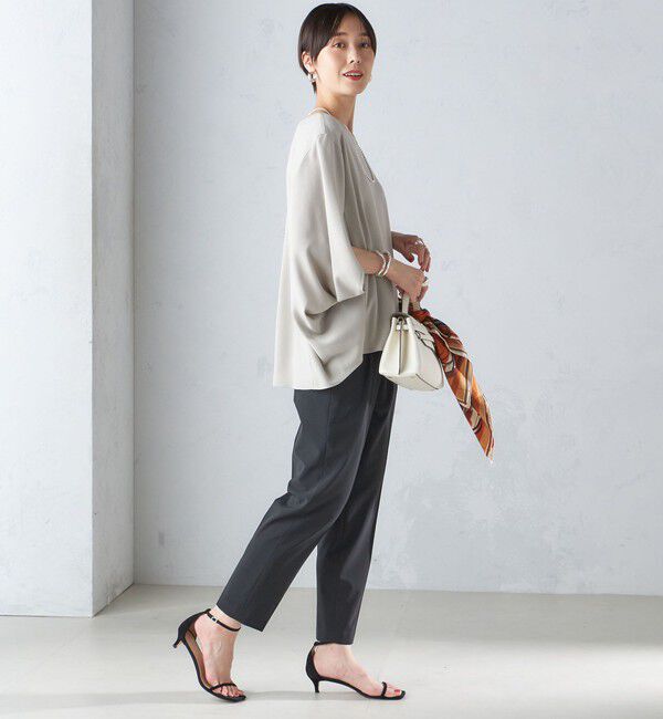 SHIPS for women「〈手洗い可能〉ストレッチ テーパード パンツ」|その他|