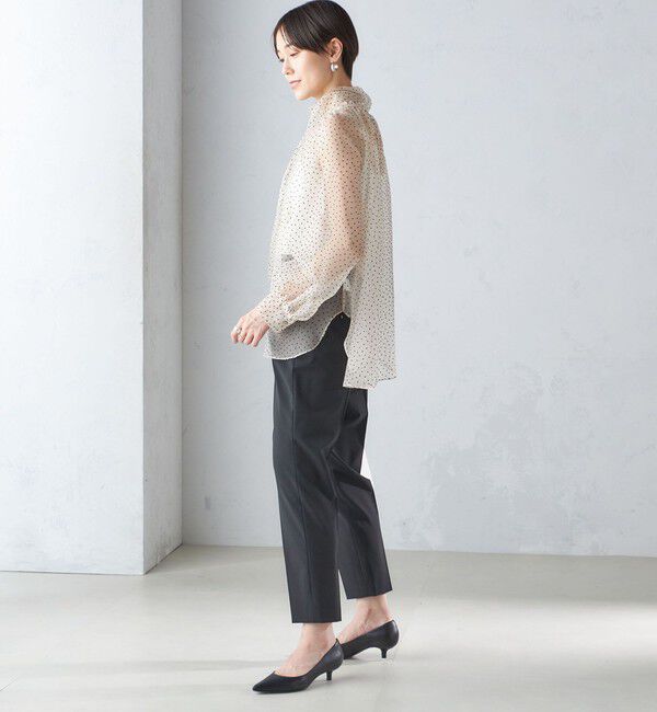 SHIPS for women「〈手洗い可能〉ストレッチ テーパード パンツ」|その他|