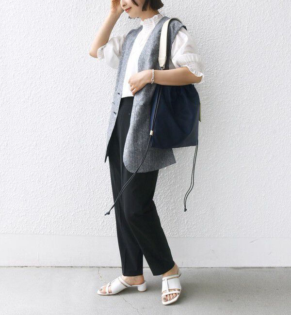 SHIPS for women「〈手洗い可能〉ストレッチ テーパード パンツ」|その他|