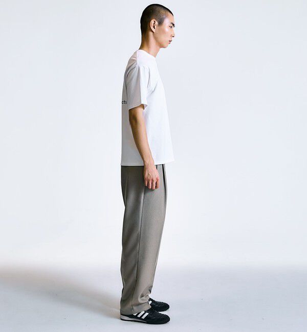 SHIPS「City Ambient Products: 2プリーツ ワイド テーパード スラックス」|スラックス|