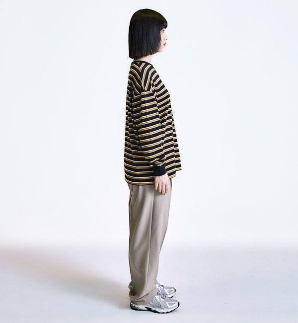 SHIPS「City Ambient Products: 2プリーツ ワイド テーパード スラックス」|スラックス|