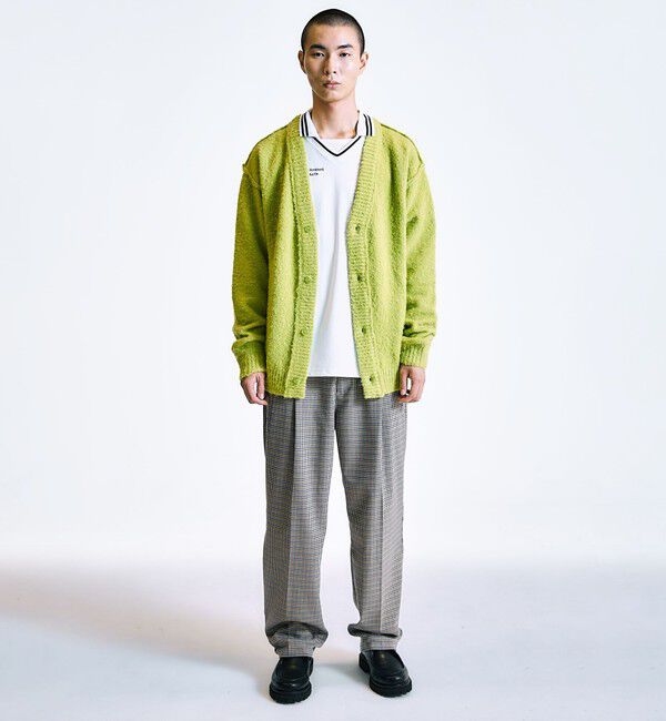 SHIPS「City Ambient Products: 2プリーツ ワイド テーパード スラックス」|スラックス|