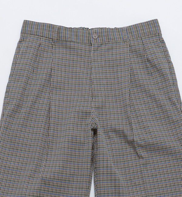 SHIPS「City Ambient Products: 2プリーツ ワイド テーパード スラックス」|スラックス|