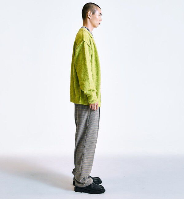 SHIPS「City Ambient Products: 2プリーツ ワイド テーパード スラックス」|スラックス|