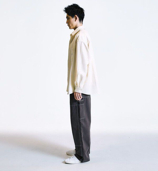 SHIPS「City Ambient Products: レギュラーカラー ロングスリーブ オーバー シャツ」|シャツ・ブラウス|