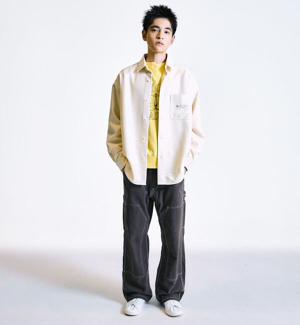 SHIPS「City Ambient Products: レギュラーカラー ロングスリーブ オーバー シャツ」|シャツ・ブラウス|