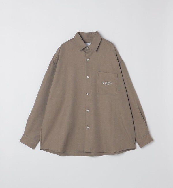 SHIPS「City Ambient Products: レギュラーカラー ロングスリーブ オーバー シャツ」|シャツ・ブラウス|