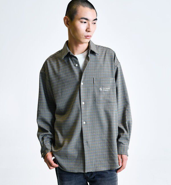 SHIPS「City Ambient Products: レギュラーカラー ロングスリーブ オーバー シャツ」|シャツ・ブラウス|その他
