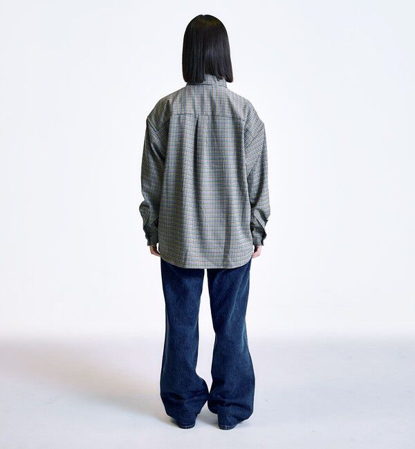 SHIPS「City Ambient Products: レギュラーカラー ロングスリーブ オーバー シャツ」|シャツ・ブラウス|