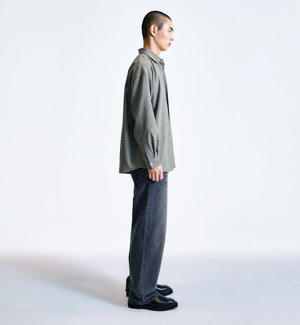 SHIPS「City Ambient Products: レギュラーカラー ロングスリーブ オーバー シャツ」|シャツ・ブラウス|