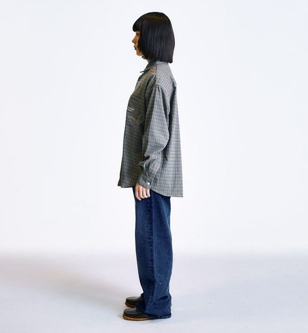 SHIPS「City Ambient Products: レギュラーカラー ロングスリーブ オーバー シャツ」|シャツ・ブラウス|