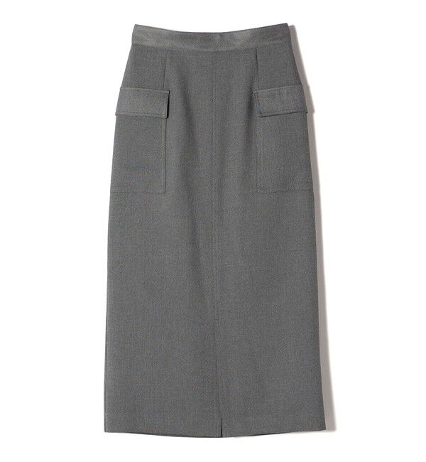 SHIPS for women「〈手洗い可能〉シャーク ツイード ポケット スカート」|スカート|