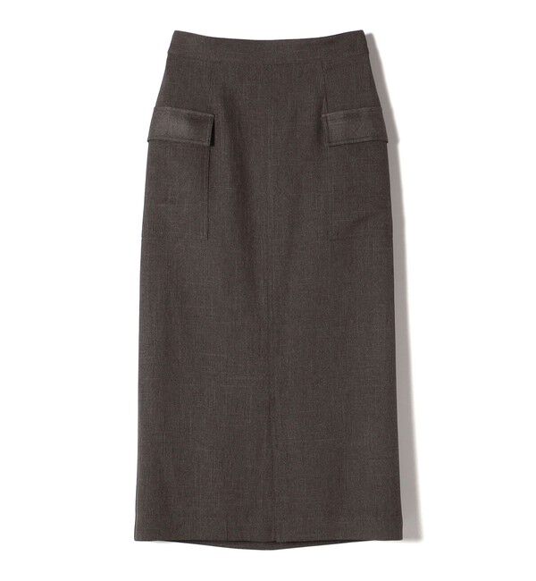 SHIPS for women「〈手洗い可能〉シャーク ツイード ポケット スカート」|スカート|