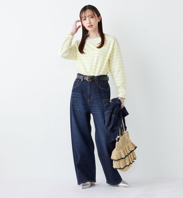 SHIPS Colors 「SHIPS Colors:コットン レイヤード TEE 3（ロンT）◇」|Tシャツ・カットソー|