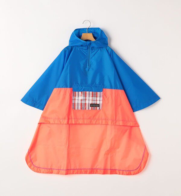 SHIPS KIDS「【WEB限定】THE PARK SHOP:RAIN PARK PONCHO」|レインコート|オレンジ系