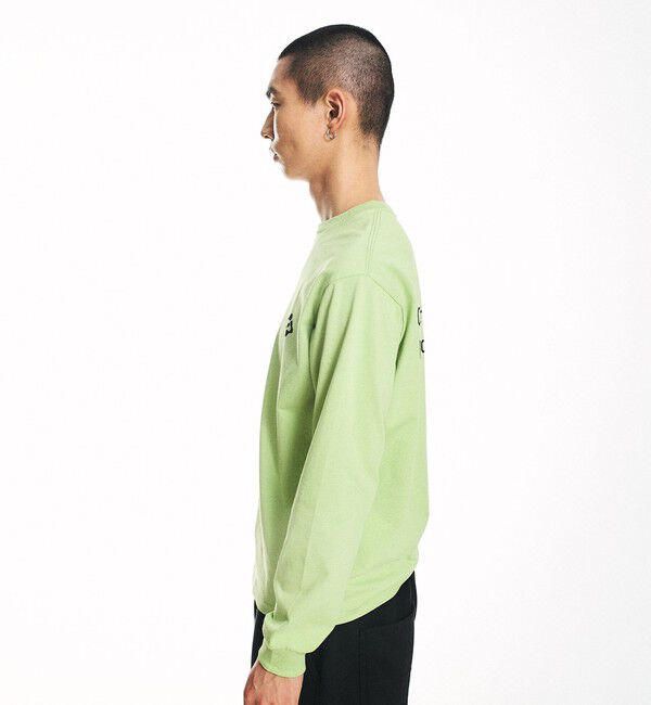 SHIPS「City Ambient Products: スタンダード ロゴ プリント ロングスリーブ Tシャツ」|Tシャツ・カットソー|