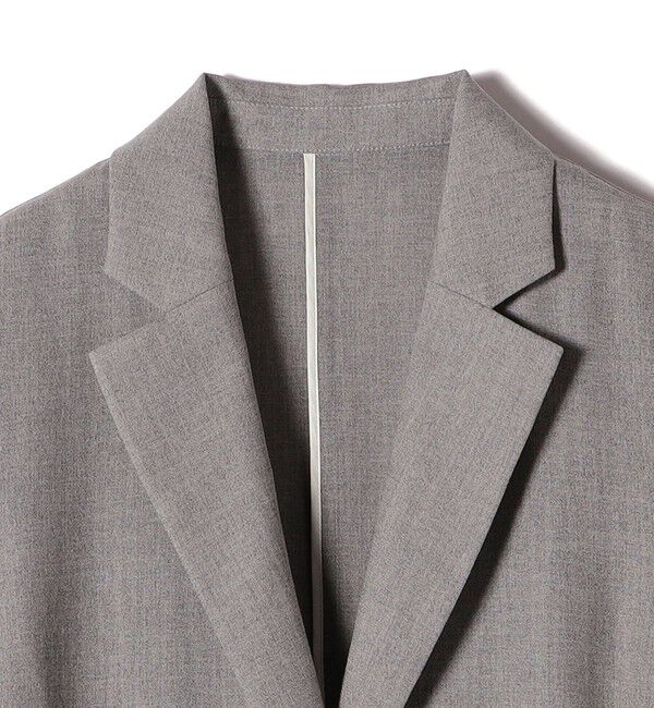 SHIPS for women「〈接触冷感/手洗い可能〉トリアセテート混 シングル 2ボタン ジャケット」|テーラードジャケット|