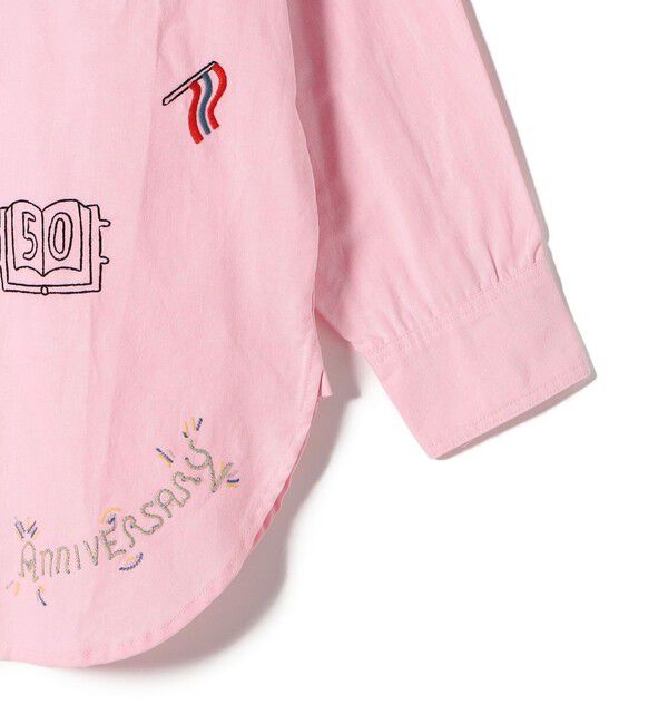 SHIPS for women「【SHIPS別注】WHITE FIELD: エンブロイダリー シャツ」|シャツ・ブラウス|