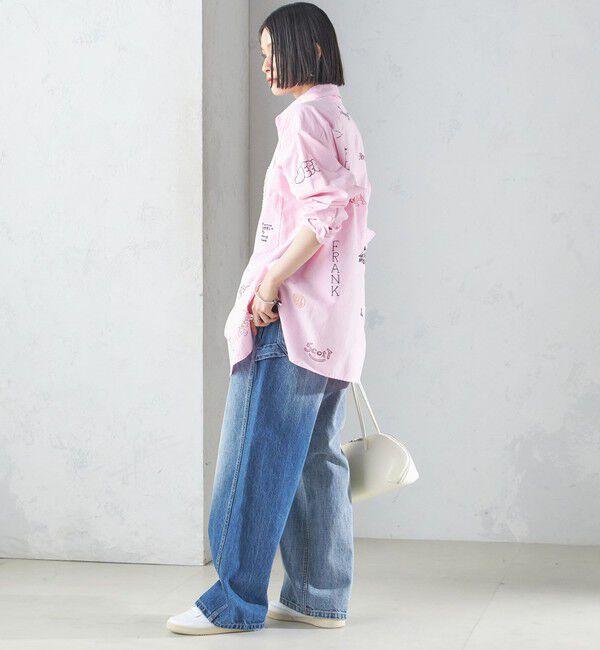 SHIPS for women「【SHIPS別注】WHITE FIELD: エンブロイダリー シャツ」|シャツ・ブラウス|