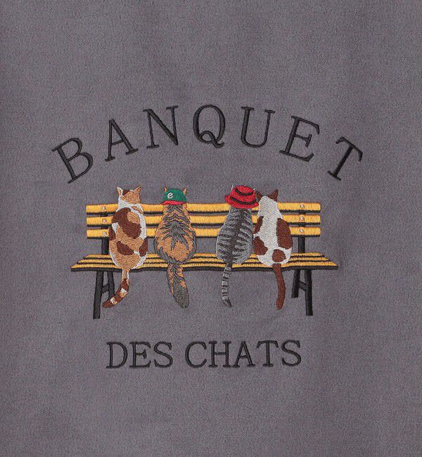 SHIPS Colors 「SHIPS Colors:ポリエステル フェイクスエード エンブロイダリー Tシャツ」|Tシャツ・カットソー|