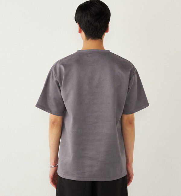SHIPS Colors 「SHIPS Colors:ポリエステル フェイクスエード エンブロイダリー Tシャツ」|Tシャツ・カットソー|
