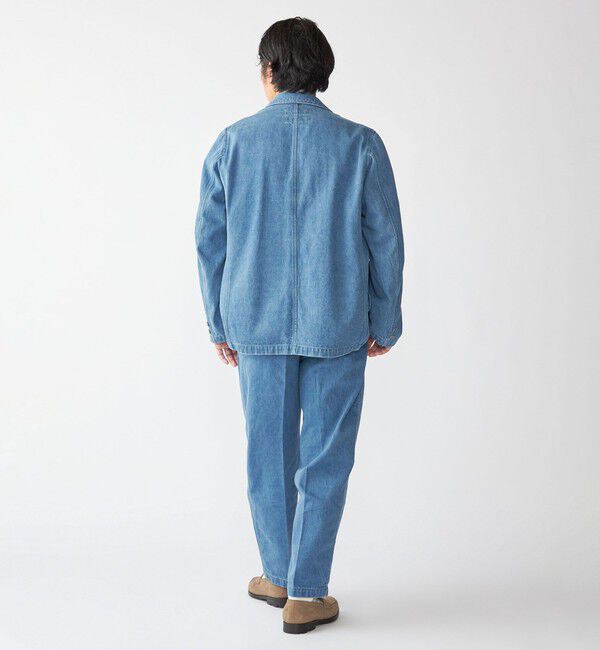 SHIPS「Southwick Gate Label: デニム イージー 1プリーツ パンツ」|デニム|