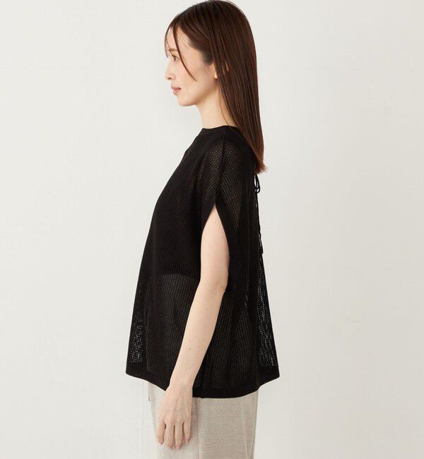 SHIPS Colors 「SHIPS Colors:2WAY メッシュ ニット &times; タンクトップ セット」|ニット・セーター|