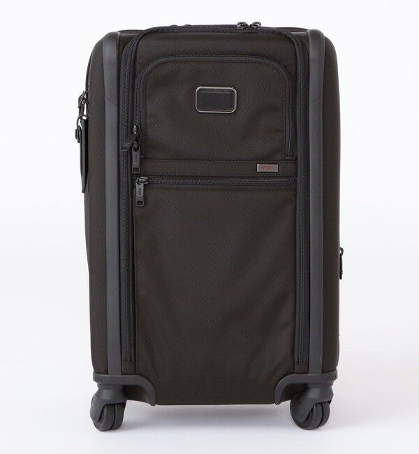 SHIPS「TUMI: インターナショナル デュアル アクセス 4ウィール キャリーオン」|キャリーケース|ブラック