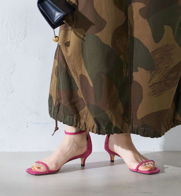 SHIPS for women「carnaris:バー ストラップ サンダル（33）」|サンダル|ピンク系