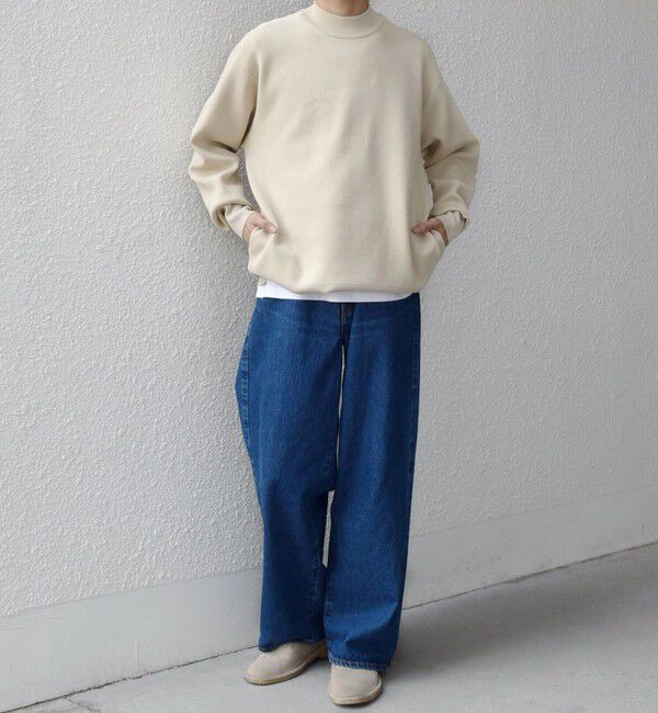 SHIPS any「SHIPS any:〈手洗い可能〉RETENTION リラックス モックネック ニット◇」|ニット・セーター|