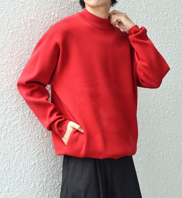 SHIPS any「SHIPS any:〈手洗い可能〉RETENTION リラックス モックネック ニット◇」|ニット・セーター|