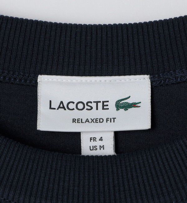 SHIPS「LACOSTE: SH9359-99 クルーネック 鹿の子ニット」|プルオーバー|