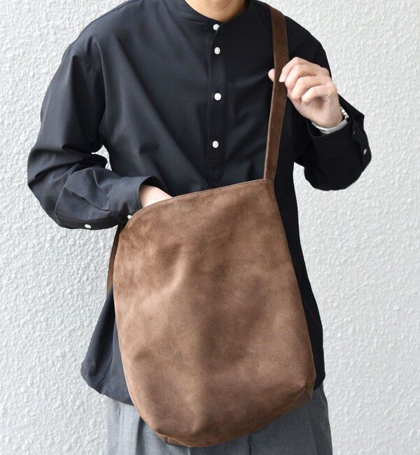 SHIPS any「SHIPS any: スエード コンビ ショルダーバッグ◆」|ショルダー・メッセンジャー|